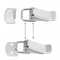 Uxcell Spring Loaded Toggle Latches 49mm Length Stainless Steel 304 Hasps Clamps For Case Box Trunk Catches Pack Of 2