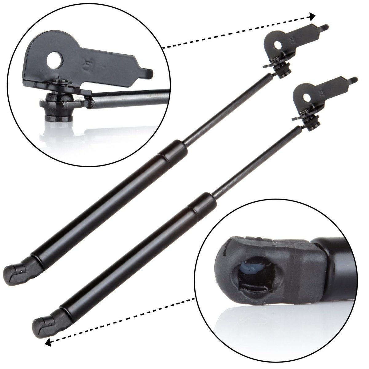 Hood Struts Shocks Lift Supports Gas Springs For Toyota Solara 1999 2003 Set Of 2 4174l R 4174r Sg329007