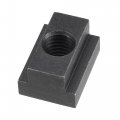 Uxcell M12 Thread T Slot Nuts Alloy Steel Black Oxide Finish Grade 8 Tapped Through T-nuts Furniture 10pcs