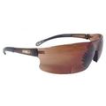 Radians Rsb-425 Rad-sequel Rsx Lightweight Bi-focal Glasses With Coffee Polycarbonate Lens 