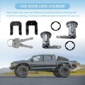 Vehicle Door Lock Cylinder Set W Keys Replacement Switch Kit Fit For Ford F250 Custom Cab Chassis 2-door 4 9l 4917cc 300cu In