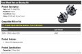 Front Wheel Hub And Bearing 2 Piece Set Compatible With 2004-2006 Infiniti G35 Awd