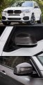 Cuztom Tuning Mp Style Carbon Fiber Side Mirror Covers Caps Replacement Compatible For 2015-2018 Bmw X3 X4 X5 X6