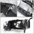 Auto Dynasty Factory Style Headlights Assembly With Corner Lamp Compatible Dodge Ram 1500 2500 3500 Non-sport Models 94-02