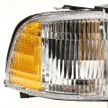Auto Dynasty Factory Style Headlights Assembly With Corner Lamp Compatible Dodge Ram 1500 2500 3500 Non-sport Models 94-02