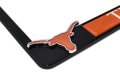 Elektroplate Officially Licensed A University Of Texas Alumni Black Metal License Plate Frame With 3d Logos Affixed Premium Car 