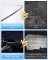 Cartist 5-layer Windshield Sun Shade Custom Fit For Kia Carnival 2022 2023 2024 Accessories Foldable Car Front Windowshade Sun