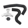 Aluminum Engine Radiator Filler Neck With Fully Sealed Cap And Coolant Hose Upper To Set For Toyota Yaris R 2016-2019 2007-2019
