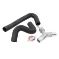 Aluminum Engine Radiator Filler Neck With Fully Sealed Cap And Coolant Hose Upper To Set For Toyota Yaris R 2016-2019 2007-2019