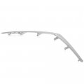 G-plus Front Right Side Bumper Cover Molding Chrome Trim 1pc Silver Compatible With Nissan Kicks 2021-2023 For S And Sv Models