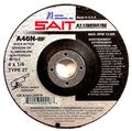 United Abrasives Sait 20062 Type 27 4-1 2-inch X 1 4-inch 7 8-inch A46n Aluminum Depressed Center Grinding Wheels 25-pack 
