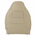 Ecotric Synthetic Leather Seat Cover Compatible With 1992-1996 Ford Bronco Med Mocha Tan Driver Passenger Top
