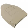 Ecotric Synthetic Leather Seat Cover Compatible With 1992-1996 Ford Bronco Med Mocha Tan Driver Passenger Top