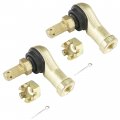 2 Tie Rod Sets With 4 Ends For Yamaha Bruin 350 Big Bear 400 Kodiak Grizzly 450 Wolverine