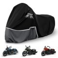 Waterproof Motorcycle Cover For Indian Scout Bobber And Chief 420d Oxford Cloth All Weather Rain Snow Dust Protection Gray Size 