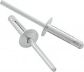 All18183 Silver 3 16 In Aluminum Medium Flange Head Rivet Pack Of 250 