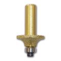 Toolocity Rbql044605 3 16-inch Radius Brazed Router Bit 1 2-inch Shank With Bearing 