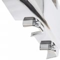 Kuafu Full Mirror Covers Compatible With 2017-2021 Ford F250 F350 F450 Super Duty Shiny Chrome Plated Signals Designed