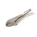 10-inch Original Locking Pliers 45 Steel Handle Weighted With Wire Cutter Length 220mm 1pcs