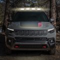 Auto Dynasty Universal Off-road Front Top Roof Mounted Adjustable Angel Fog Lamps With 24 Led Accent Lights Black Frame Clear
