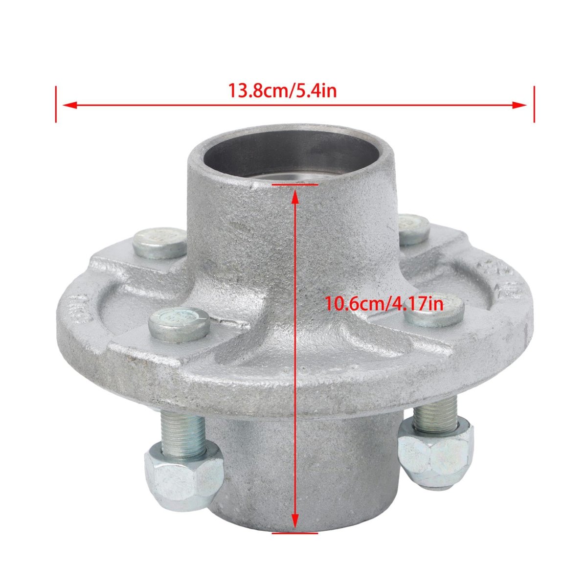4 On Inch Galvanized Trailer Hub Bearing Kit Suitable For 2000lbs Capacity And 1 Spindle