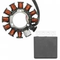 Caltric Stator And Regulator Rectifier For Polaris Scrambler 500 2x4 4x4 2000-2002 Up To S 02-05387 Atv
