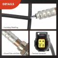A-premium O2 Oxygen Sensor Compatible With Dodge Dakota 2005-2007 Durango 2006-2007 Chrysler Aspen Pacifica Mitsubishi Raider