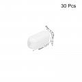Blind Chain Connector 30pcs Plastic Bead Ball Cord Connectors For Roman Roller Shades Blinds Curtained Fit 4 5mm Bead White