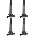 Ignition Coils Compatible 2024 For Toyota Tacoma 2 4l L4 2018-2023 Lexus Lc500 5 0l V8 4-pins Coil Packs Replacement Uf495 