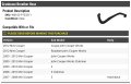Crankcase Breather Hose Compatible With 2007-2012 Mini Cooper Hatchback