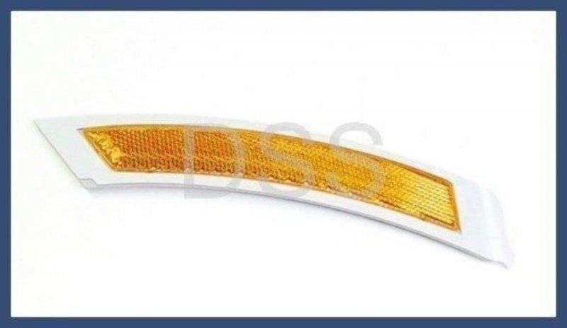 63-14-7-162-313 Side Reflector Left Orange Led Waterproof Polycarbonate Lens For Car