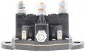 Winch Solenoid 12v 6 Terminal Silver Contacts 4 Studs 2 Spades For Motors Snow Plow Spreader Windlasses Hydraulic Pump Replaces