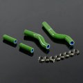 Gplus Silicone Coolant Radiator Hose Tube Kit Clamps For Yamaha Yz250 Yz 250 2002-2013 Green 