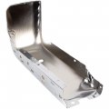 Chrome Rear Bumper End Cap For 2009 2014d F150 And 2010 Lincoln Mark Lt Left Side With Sensor Hole Replacement For Fo1102372