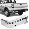 Chrome Rear Bumper End Cap Compatible With 2009-2014 Ford F150 2010-2014 Lincoln Mark Lt Left Side Replacement For Fo1102372