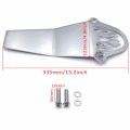Httmt- Motorcycle Chrome Flame Drive Shaft Cover Compatible With 1998-2015 V-star 650 Classic Custom 1998-2009 1100 P N