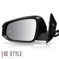 Auto Dynasty To1320311 Factory Style Driver Left Side Mirror Manual Folding Power Adjust Heated Glass Turn Signal Blind Spot