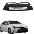 Front Lower Grille Black With Molding Trim Replacement For Corolla Le 2023 2024 Not Se Xse Models 