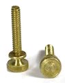 Knurled Head Thumb Screws Solid Brass Machine 8-32 X 3 4 Qty 25 
