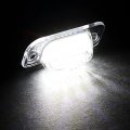 Eparts White 6000k 18-smd Led License Plate Tag Light Lamp For Volkwagen Polo 3 Volkswagen Golf 