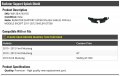 Upper Radiator Support Splash Shield Compatible With 2010-2012 Ford Mustang Excludes Shelby Gt500