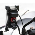 Polarlander Rechargeable New Eagle Claw Design Super Stable Universal Rearview Mirror Mount Motorcycle Phone Holder 