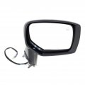 Subaru Crosstrek 2016 2017 Door Mirror Passenger Side Heated Power Glass Paintable Manual Folding With Signal Light Replacement 