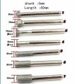 Driak 20 Pics 1 4 Shank Diamond Coated Mounted Points Grinding Head Wheel Tool Kit Bit Set