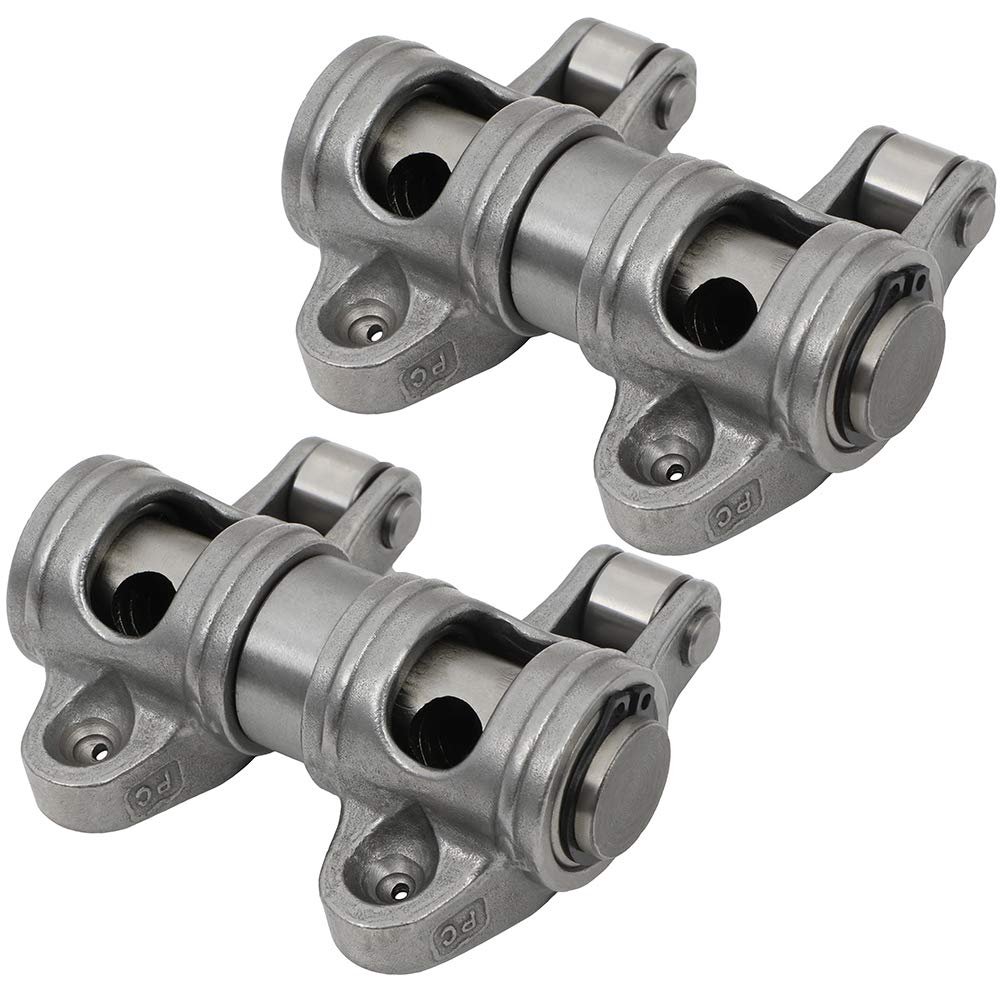 Roller Rocker Arm Set Of 2 For Chevy Sbc 350 Engine Pce261 1089 Adjustable Forged Arms