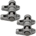 Roller Rocker Arm Set Of 2 For Chevy Sbc 350 Engine Pce261 1089 Adjustable Forged Arms