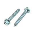 10 X 1 5 In Zinc Plated Hex Head Slotted Sheet Metal Screws Box Of 100 