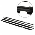 Labwork Car Outside Window Weatherstrip Seal Belt Moulding Replacement For 2010-2021 Toyota 4runner 75711-35011 75712-35011