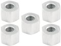 All44215 Threaded Wheel Spacer 1 In Thick Aluminum 8-11 Thread Set Of 5 