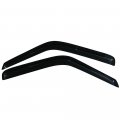 Ikon Motorsports Tape On External Window Visor For 1987-1996 Dodge Dakota Slim Style Acrylic Smoke Tinted 2pcs Sun Rain Shade 
